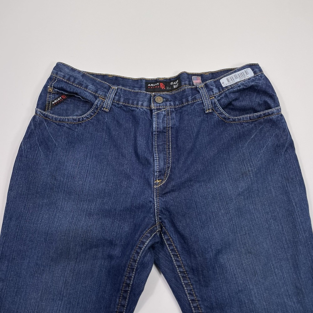 Ariat Jeans FR Work M4 Relaxed Boot Men 42x32 (M.42x30) Cat 2 Flame Resistant